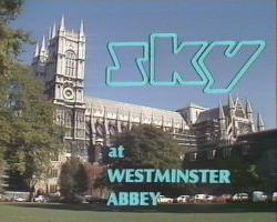 Sky at Westminster Abbey