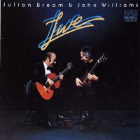 Julian Bream and John Williams Live - Front Cover